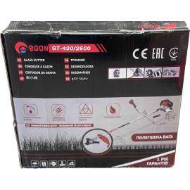 Бензокоса Edon GT-430/2600 (2.6 кВт, 3.5 к.с., 3т, 40т, котушка з жилкою, плечовий ремінь)
