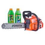 Бензопила Foresta FA-38S (Масло для цепів 1л + Масло моторне 2-такт 1л в ПОДАРУНОК!) — додаткове фото