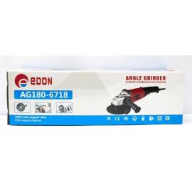 Болгарка (Кутова шліфувальна машина) EDON AG180-6718 180 мм