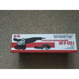 Болгарка (Кутова шліфувальна машина) Forte AG 9-125 L (900Вт, 125мм, довга рукоять)