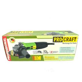 Болгарка Procraft PW-1100ЕS (125 мм, регулювання та стабілізація обертів)