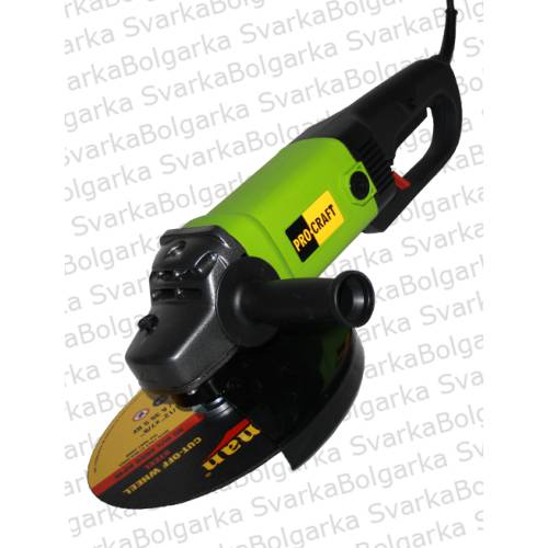 Кутова шліфувальна машина ProCraft PW-2300/230