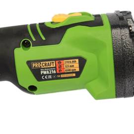 Болгарка акумуляторна Procraft PWA216 безщіткова