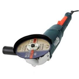 Болгарка (Кутова Шліфмашина) СТАЛЬ КШМ 111-125РД (1200Вт, 125мм, довга рукоять, регулювання обертів)