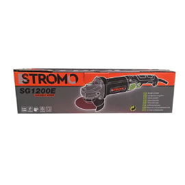 Болгарка (Кутова шліфувальна машина) STROMO SG -1200 Е 125 мм з регулюванням оборотів