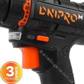 Аккумуляторний дриль-шуруповерт Dnipro-M CD-182 — додаткове фото