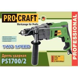 Дриль ударний Procraft PS-1700/2 дві швидкості
