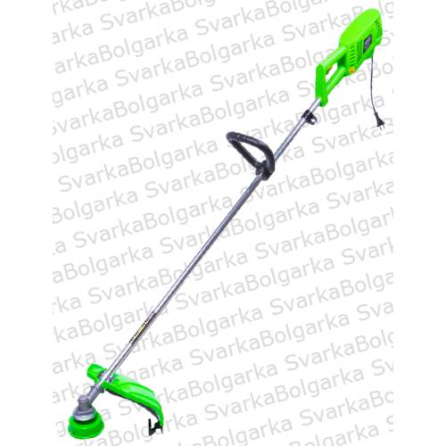 Електричний триммер Foresta FT-16 (1600Вт, пряма цільна штанга, волосінь плюс трипелюстковий ніж)