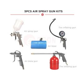 Набір комплектуючих для повітряного компресора 5 в 1 EDON WP-5