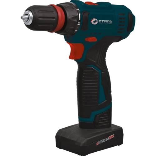 Шуруповерт акумуляторний Сталь ШЛС 1816-2 Б2