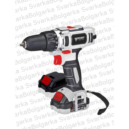Шуруповерт акумуляторний FORTE CDL 1217-2 B2