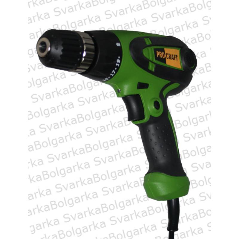 Мережевий шуруповерт Procraft PB1200 — купити в Svarka-Bolgarka