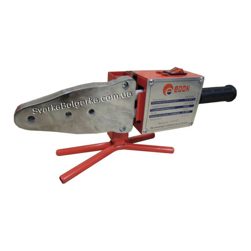 Паяльник для пластикових труб Edon EDP-2000T — купити в Svarka-Bolgarka