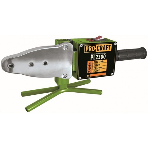 Паяльник для пластиковых труб Procraft PL2300 (металевий кейс)