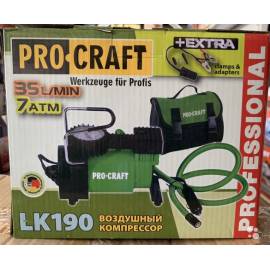Компресор повітряний автомобільний Procraft LK190