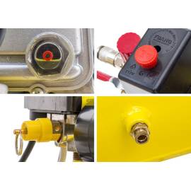 Повітряний поршневий компресор WERK BM-2T24N — додаткове фото