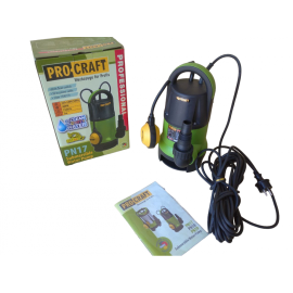 Занурювальний насос PRO-CRAFT PN17 бренд UNIVERSAL  з поплавцевим вимикачем (для чистої та брудної води)