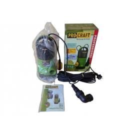 Занурювальний насос PRO-CRAFT PN18 бренд UNIVERSAL  з поплавцевим вимикачем (для чистої та брудної води)
