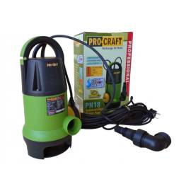 Занурювальний насос PRO-CRAFT PN18 бренд UNIVERSAL  з поплавцевим вимикачем (для чистої та брудної води)