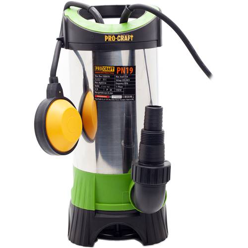 Занурювальний насос PRO-CRAFT PN19 бренд UNIVERSAL  з поплавцевим вимикачем (для чистої та брудної води)