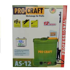 Обприскувач акумуляторний Procraft AS-12