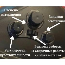 Зварювальна маска хамелеон EDON ED-20000 