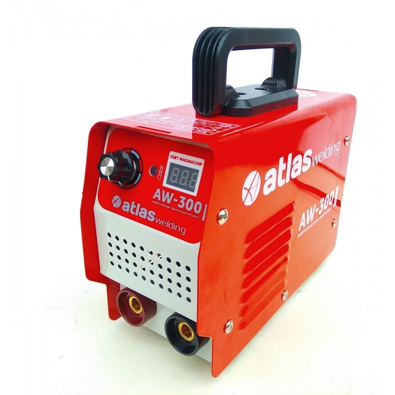Інверторний зварювальний апарат Atlas welding AW-300 в кейсі — купити в Svarka-Bolgarka